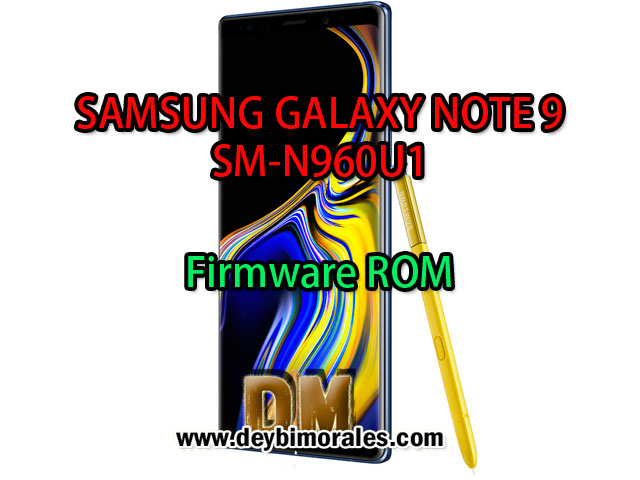 Samsung Galaxy Note9 – SM-N960U1 – Firmware USA VZW